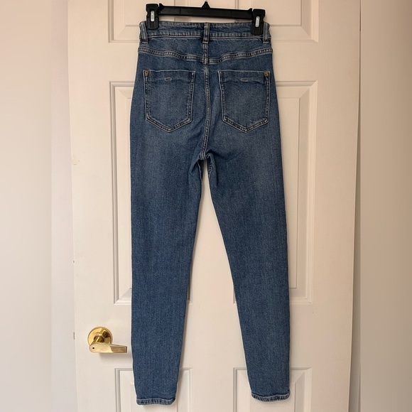 ZARA Basic High Waist Skinny Fit Jeans 4 - Picture 6 of 11